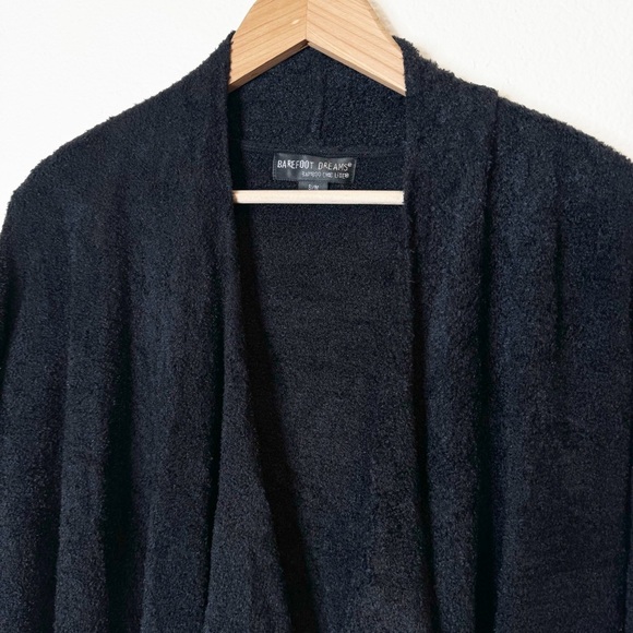 Barefoot Dreams Bamboo Chic Lite Calypso Wrap Cardigan Sweater Small Medium - Picture 5 of 5